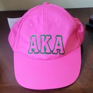 AKA Pink And Green Cap